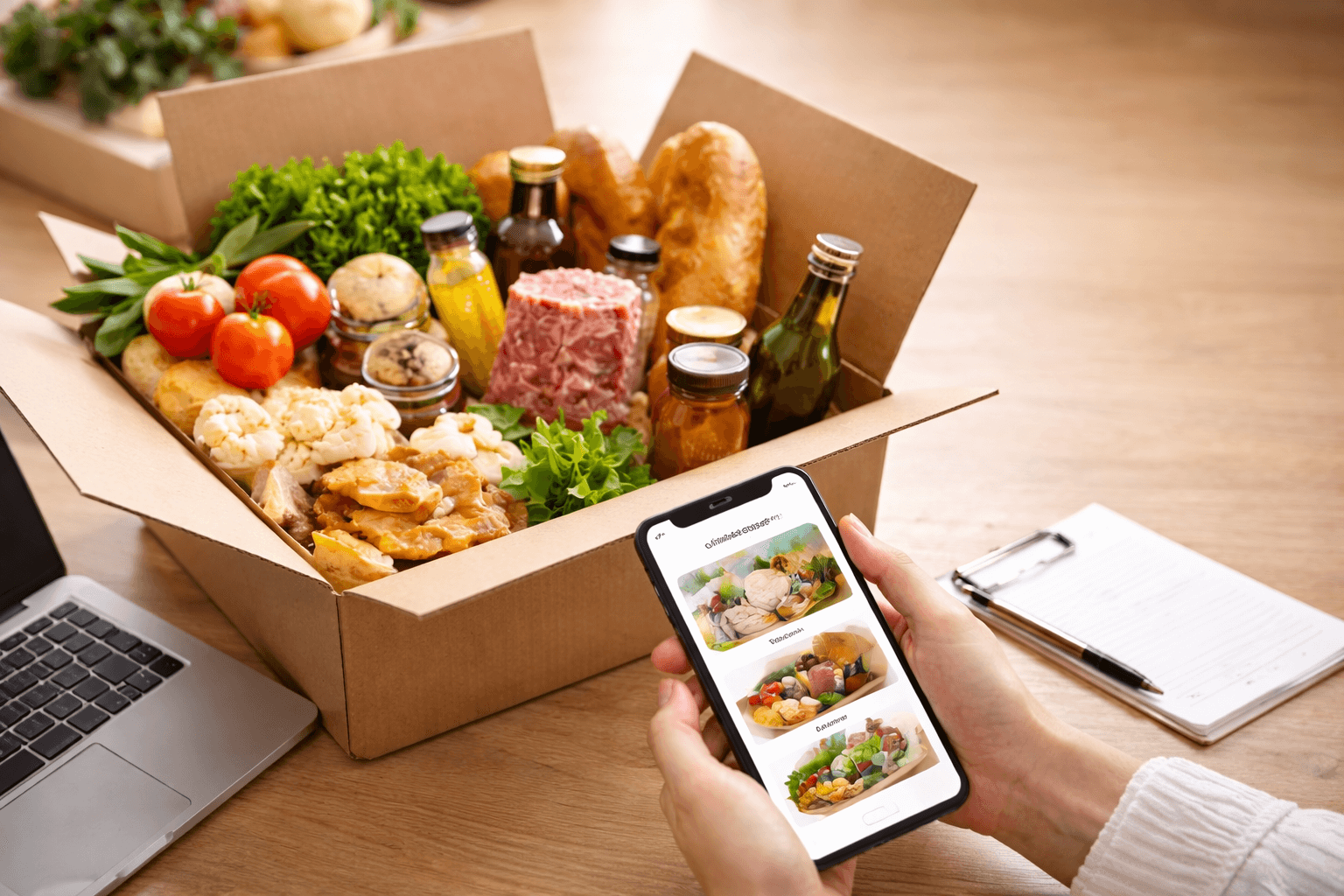 食品ECサービスのイメージ